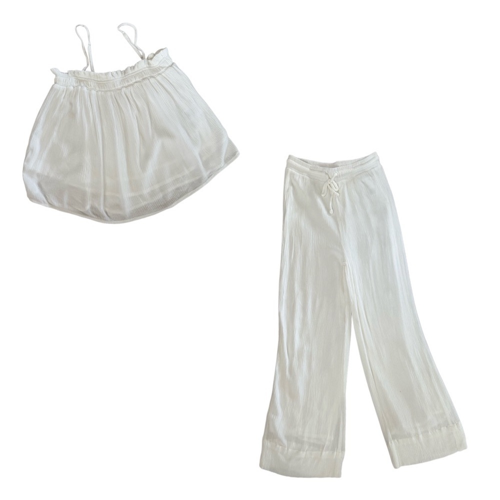 Z Supply Whitesands Boho Beach Sheer Cord Set